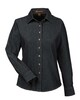 Harriton M550W Women's Long Sleeve Denim Shirt