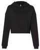 Independent Trading AFX64CRP Women's Lightweight Hooded Pullover Crop Sweatshirt