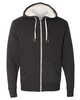 Independent Trading EXP90SHZ Unisex Sherpa-Lined Zip-Up Hoodie