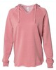 Independent Trading PRM2500 Women's Lightweight California Wavewash Hoodie
