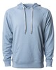 Independent Trading SS1000 Icon Unisex Lightweight Loopback Terry Hoodie