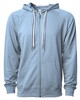 Independent Trading SS1000Z Icon Unisex Lightweight Loopback Terry Zip-Up Hoodie