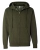 Independent Trading SS4500Z Midweight  Zip-Up Hoodie