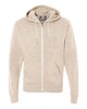 J. America 8872 Triblend Hooded Zip-Up Hoodie