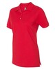 Jerzees 443W Women's Easy Care Double Mesh Ringspun Pique Polo Shirt