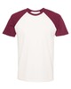 Next Level Apparel 3650 Fine Jersey Short Sleeve Raglan T-Shirt