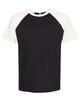 Next Level Apparel 3650 Fine Jersey Short Sleeve Raglan T-Shirt