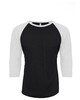Next Level Apparel 6051 Unisex Tri-Blend 3/4-Sleeve Raglan T-Shirt