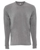 Next Level Apparel 6411 Unisex Sueded Long Sleeve T-Shirt