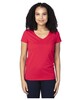 Threadfast Apparel 200RV Women's Ultimate CVC V-Neck T-Shirt