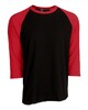 Tultex 245 Unisex Fine Jersey Raglan T-Shirt