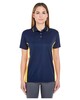 UltraClub 8406L Womens Cool & Dry Sport Two-Tone Polo Shirt 