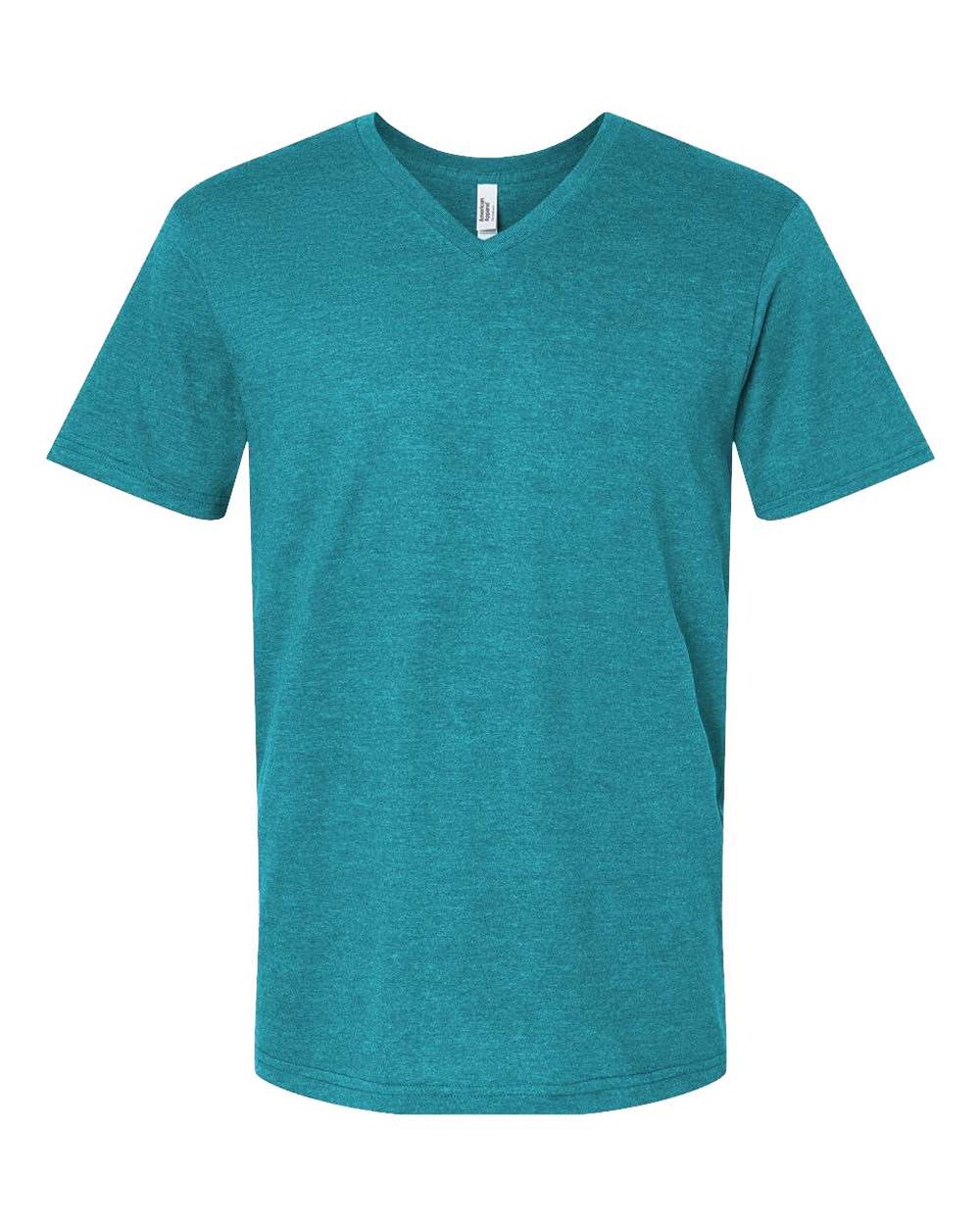 American Apparel 2006CVC Unisex CVC V-Neck T-Shirt - BlankShirts.com