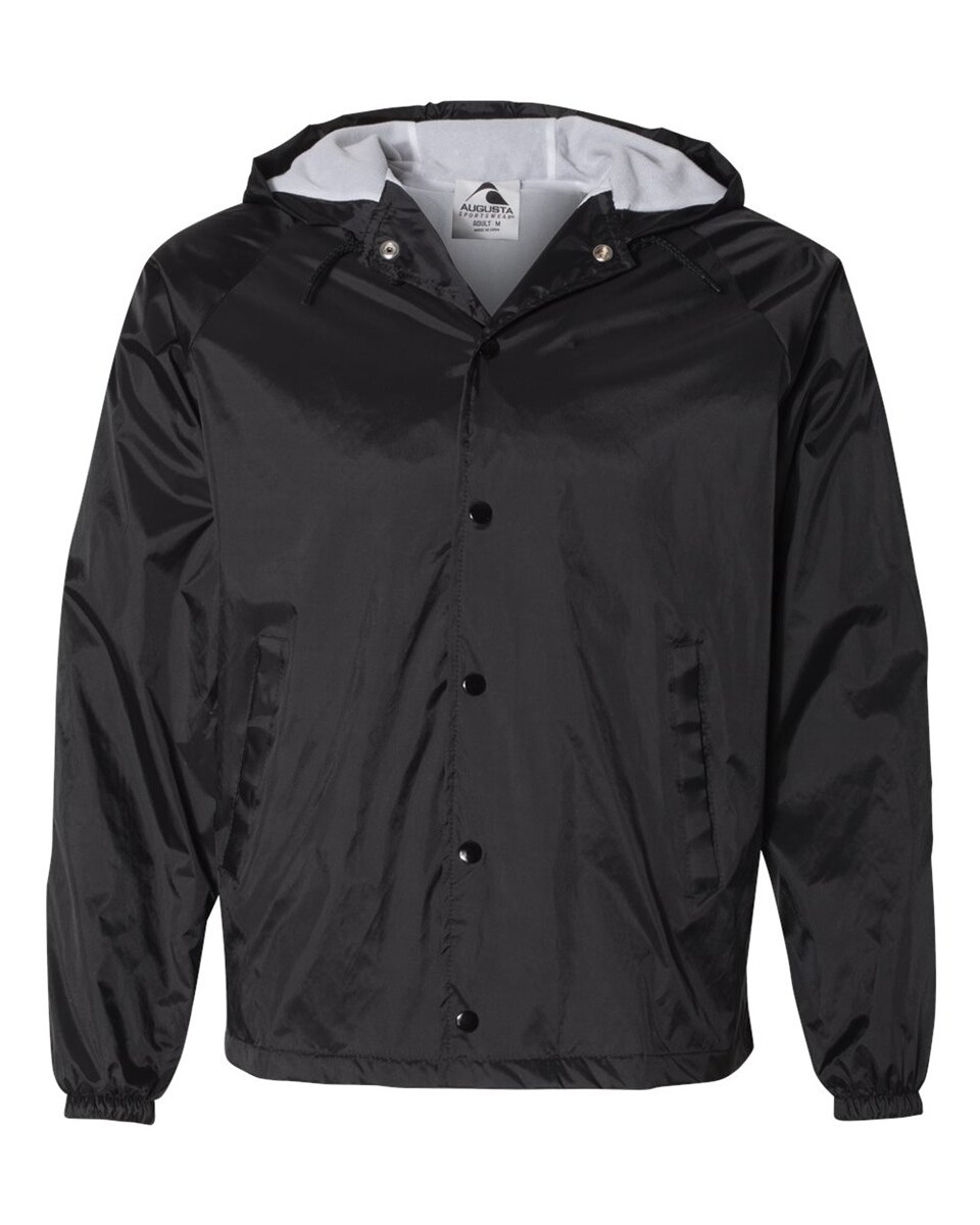 Augusta Sportswear 3102 Hooded Coaches Jacket - BlankApparel.com