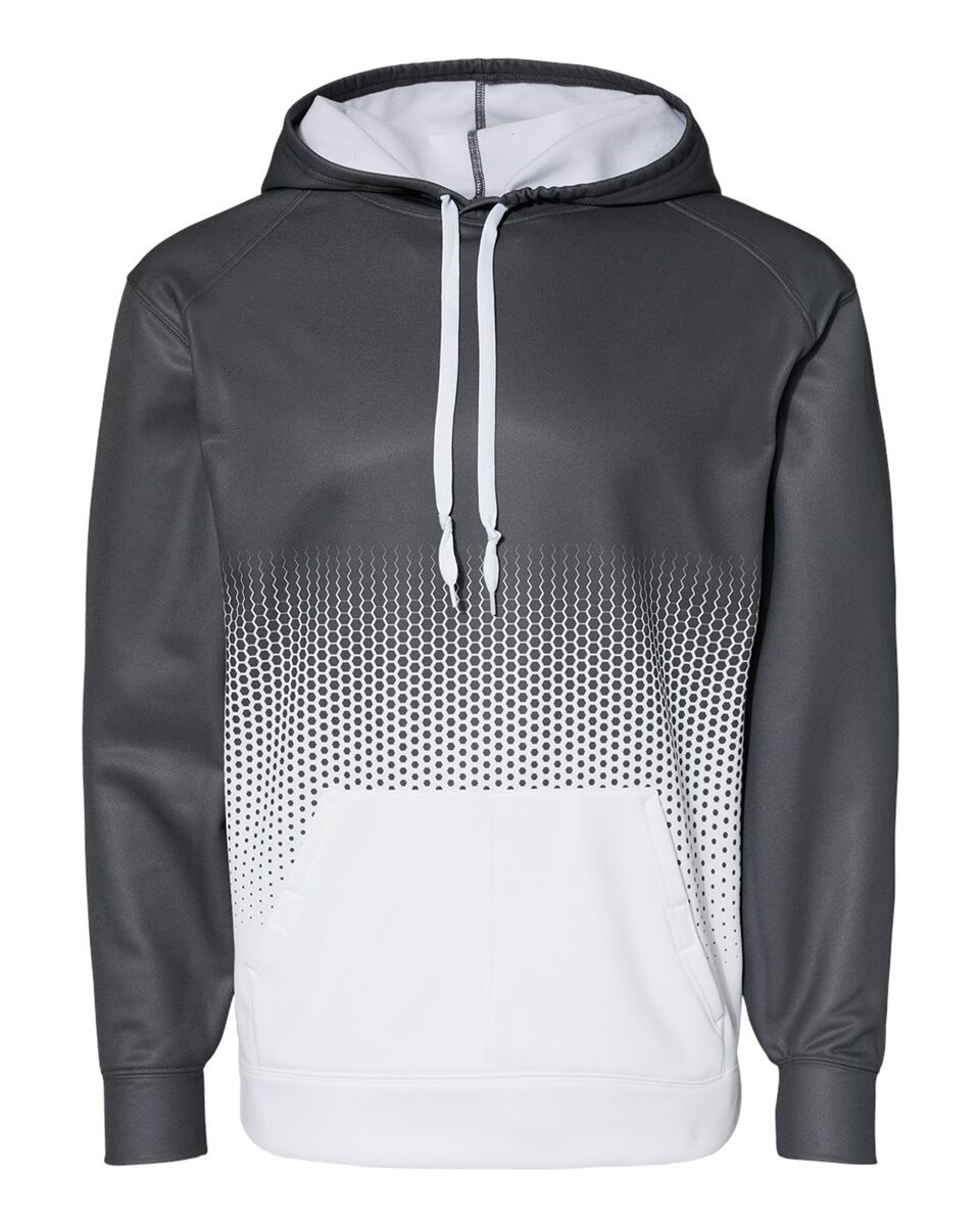 Badger 1404 Hex 2.0 Hoodie - BlankApparel.com