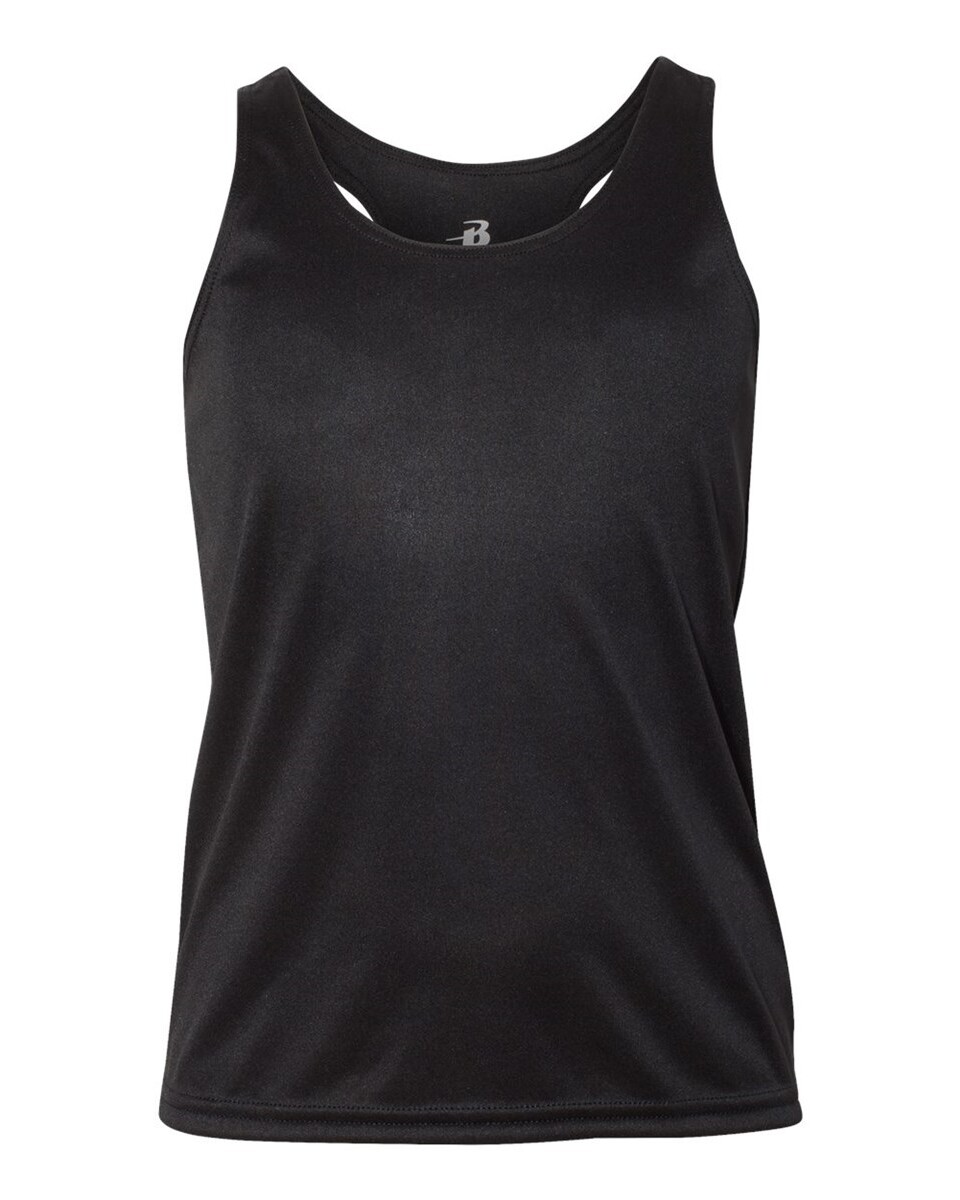 Badger 2166 Girls’ B-Core Racerback Tank Top - T-ShirtWholesaler.com