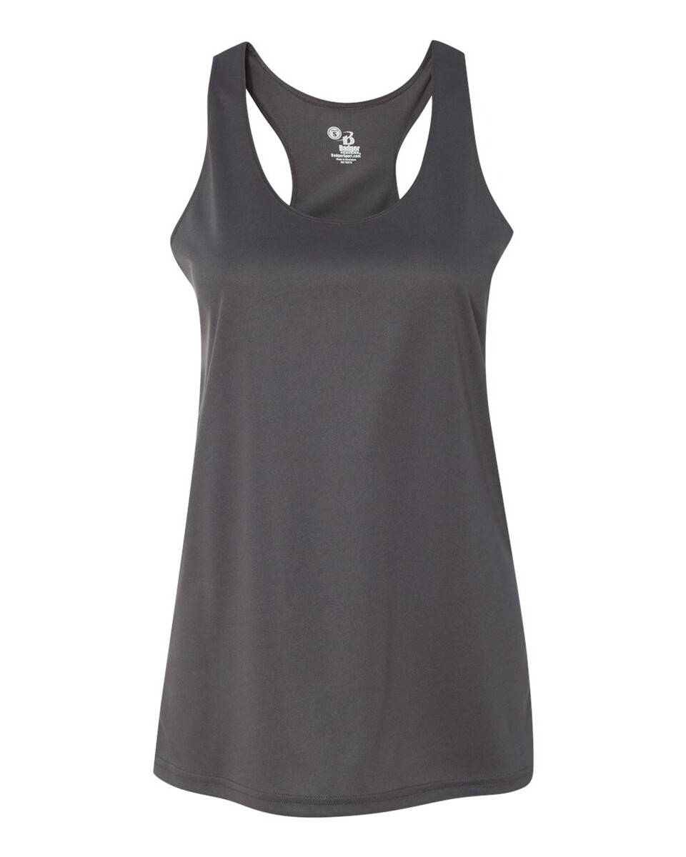 Badger 4166 B-Core Women's Racerback Tank Top - BlankApparel.com