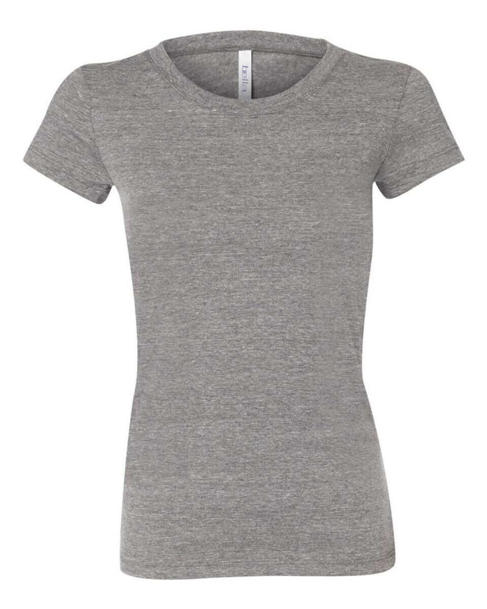 Bella + Canvas 8413 Women's Cameron Tri-Blend Short Sleeve T-Shirt ...