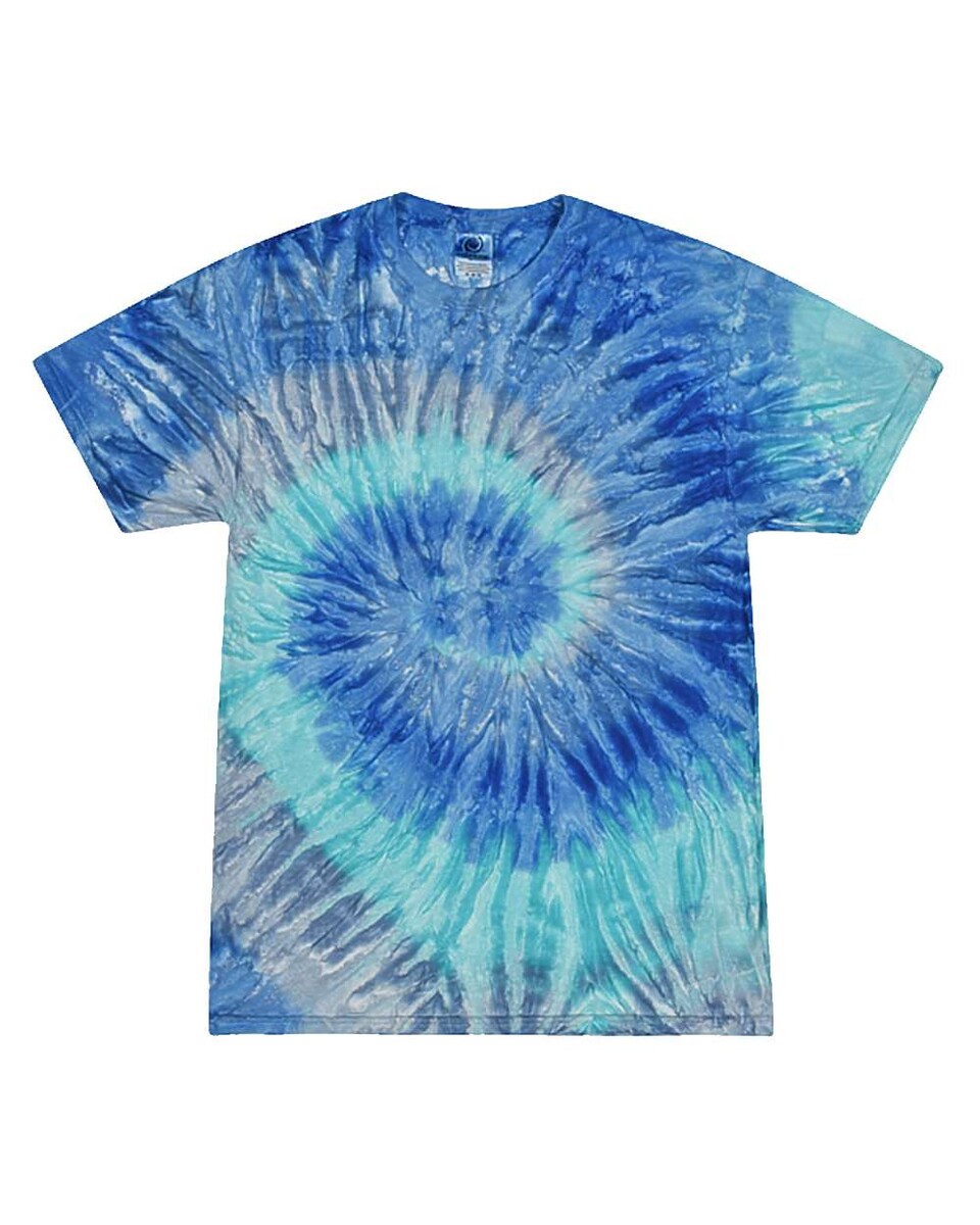 Colortone 1000 Multi-Color Tie-Dyed T-Shirt - T-ShirtWholesaler.com