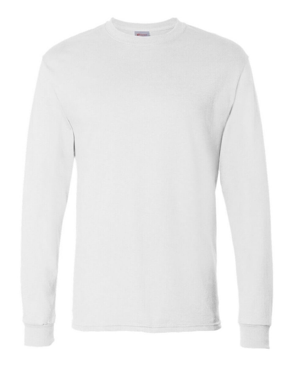 Hanes 5286 Essential-T Long Sleeve T-Shirt - BlankApparel.com