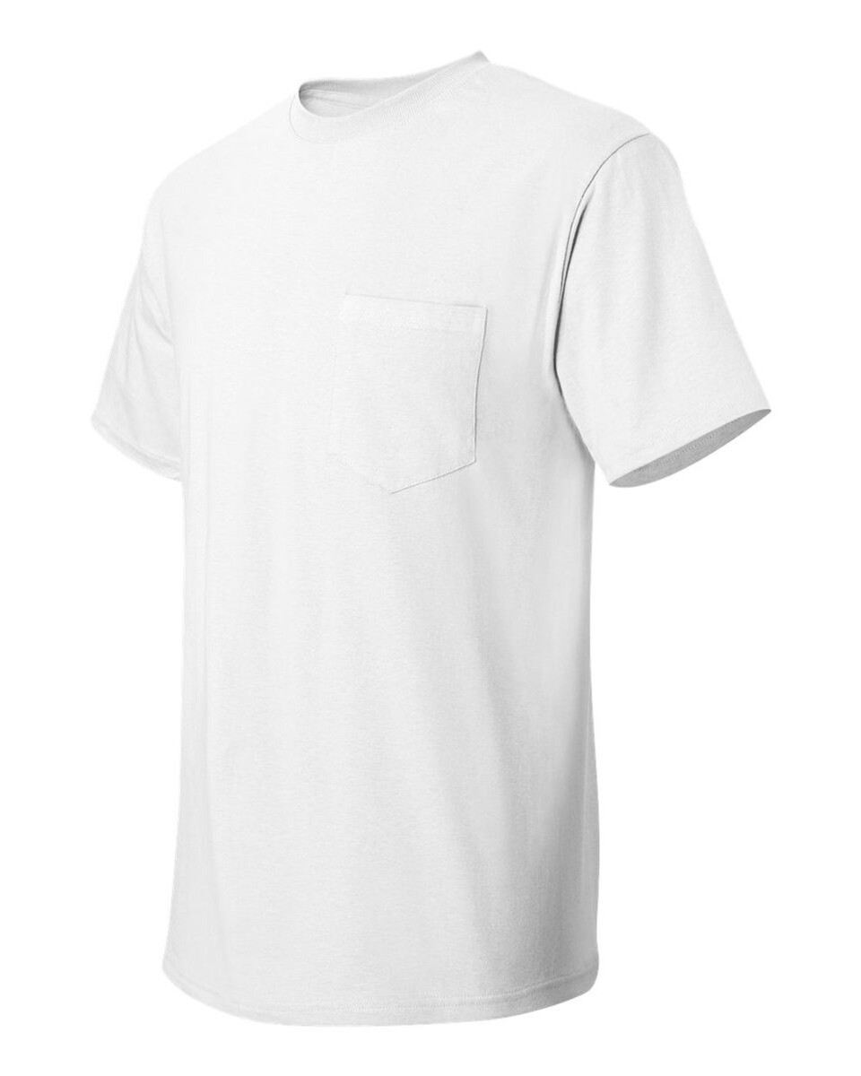 Hanes Authentic Short Sleeve T-Shirt - Purple, Size S, 50% Cotton 50% Polyester