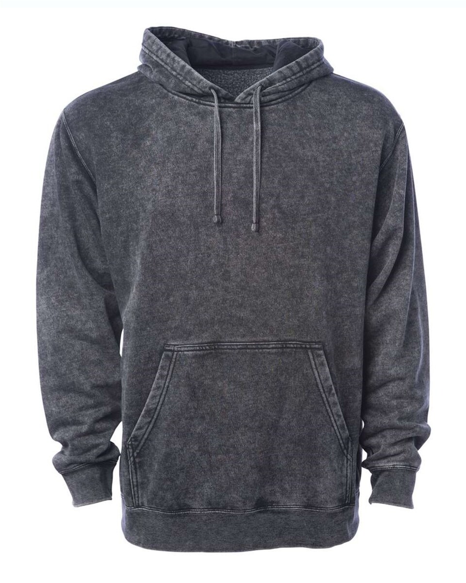 Independent Trading PRM4500MW Unisex Midweight Mineral Wash Hoodie ...