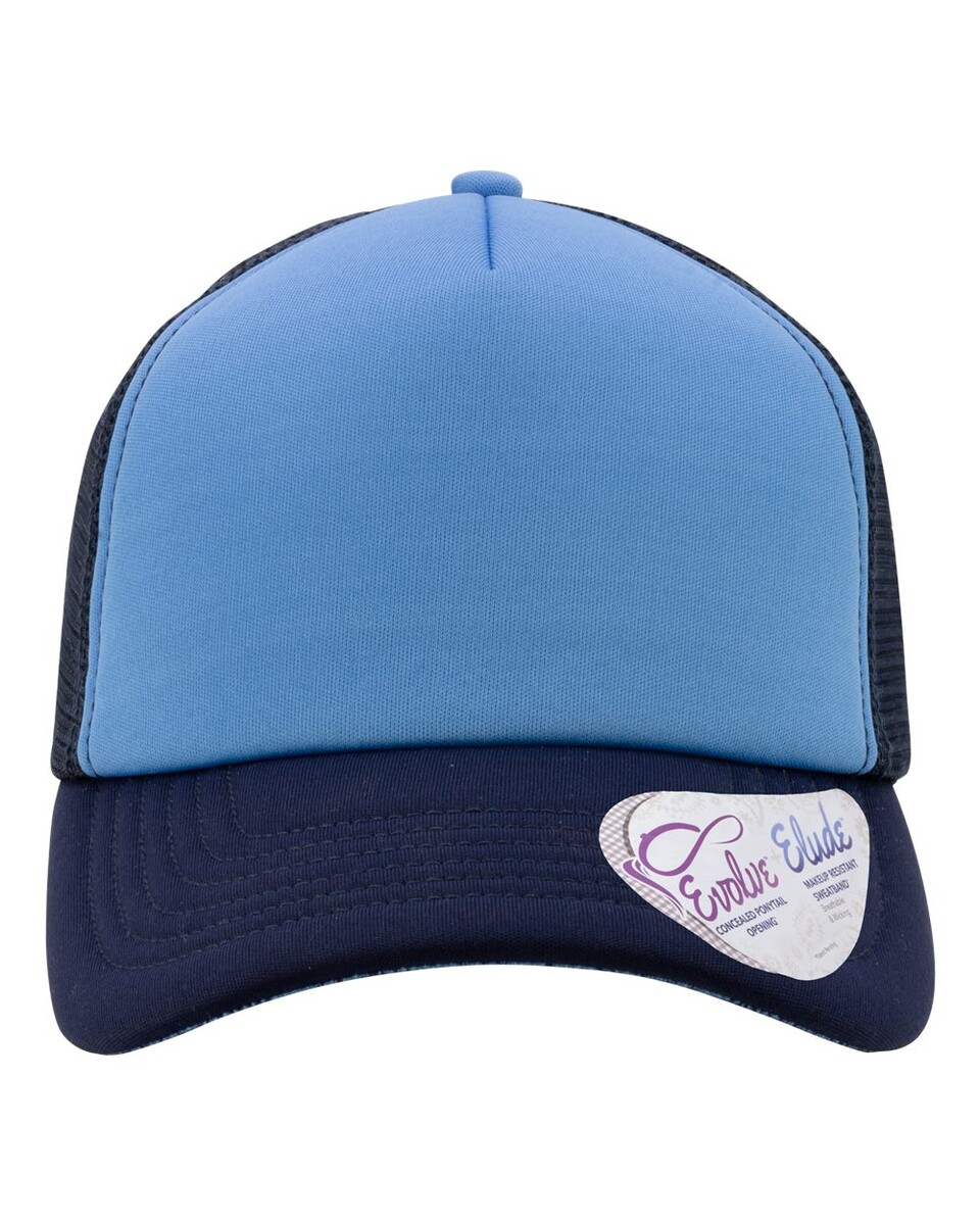 Infinity Her ROSIE Women's Foam Trucker Cap - BlankApparel.com