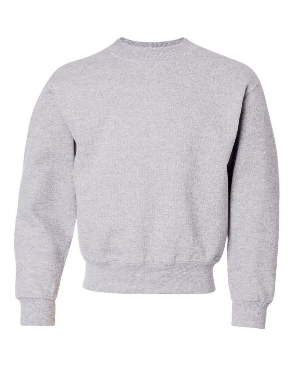 Jerzees 562B NuBlend Youth Crewneck Sweatshirt - BlankApparel.com