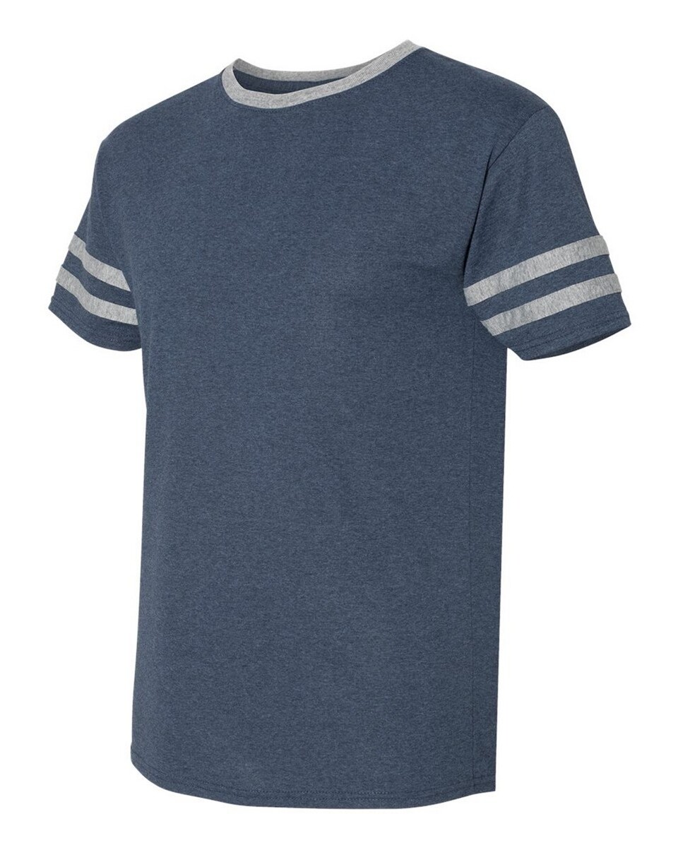 Jerzees 602MR Triblend Ringer Varsity T-Shirt - BlankShirts.com