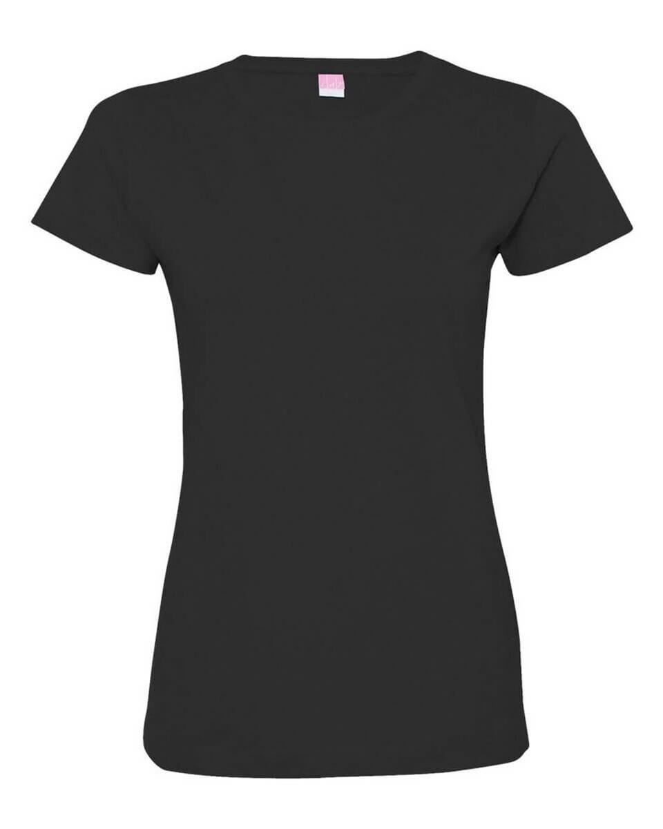 L.A.T. Apparel 3516 Women's Fine Jersey T-Shirt - BlankApparel.com