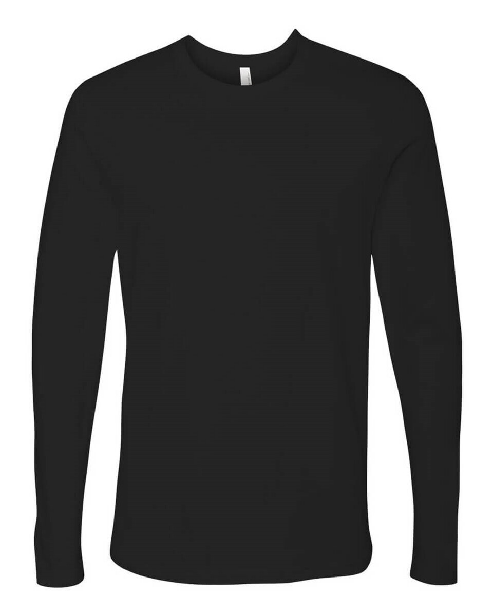 Next Level Apparel 3601 Premium Fitted Long Sleeve T-Shirt ...