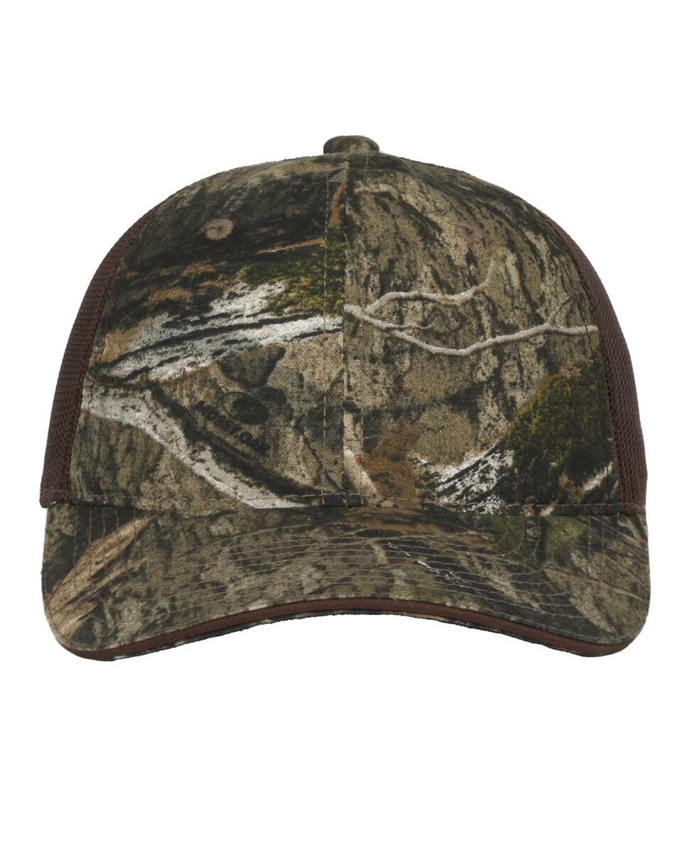 Outdoor Cap CGWM301 Camo Trucker Hat - BlankCaps.com