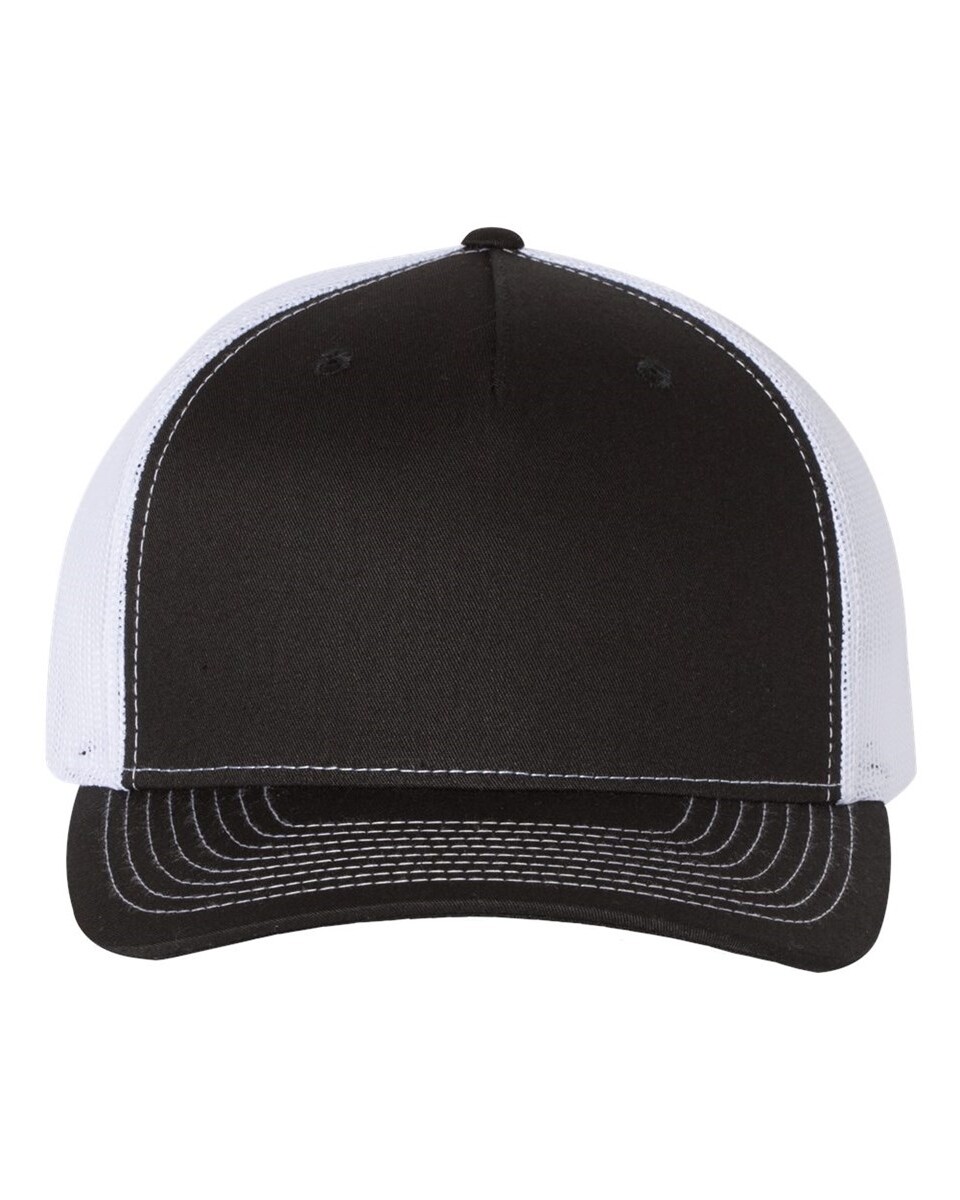 Richardson 112FP 5 Panel Trucker Hat - BlankAthletics.com