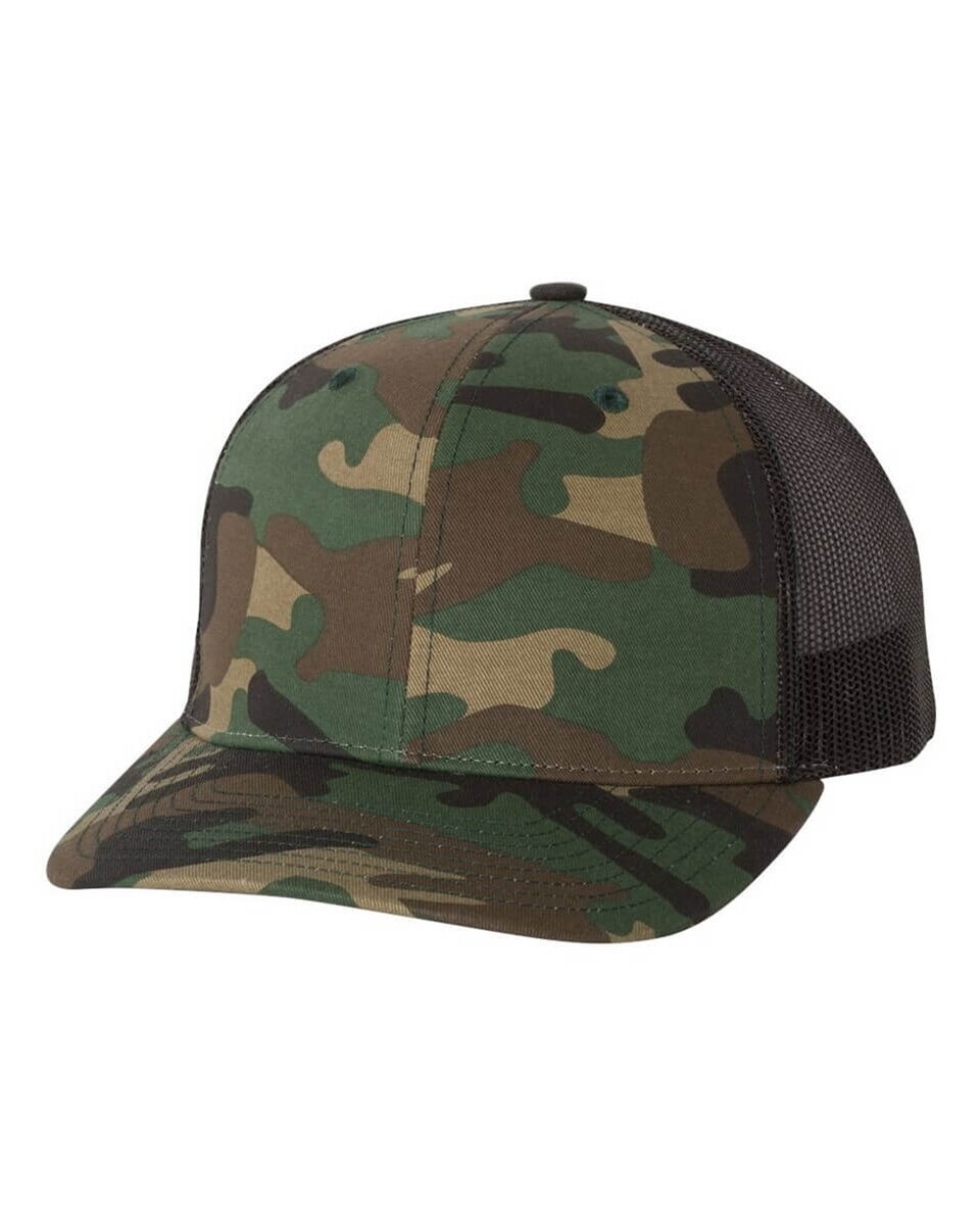 Richardson 112P Patterned Trucker Hat - BlankApparel.com