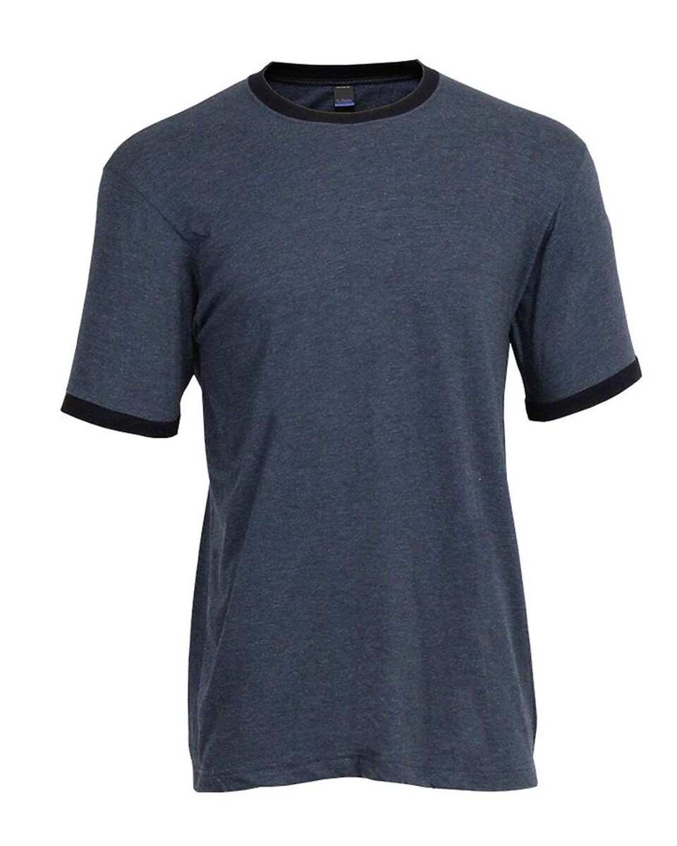 Tultex 246 Unisex Fine Jersey Ringer T-Shirt - T-ShirtWholesaler.com