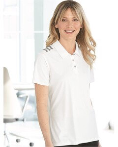 Women's 3-Stripes Shoulder Polo Shirt Adidas A325