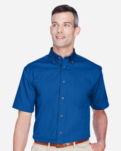 AllPro 41SPSS 4XL-Men's Pro-Flex Sorona&reg; Button Down Short Sleeve Shirt 4XL
