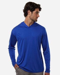 AllPro 48510 Light (less than 5oz)-Unisex Pro-Lock Performance Hooded Long Sleeve T-Shirt Light (less than 5oz)