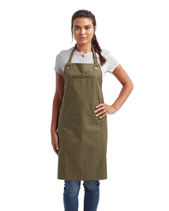 Barley Stitch Recycled Bib Apron with Pockets Artisan Collection by Reprime RP121