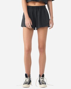 Bella + Canvas 6824GD 100% Cotton-Women's Garment-Dyed Shorts 100% Cotton