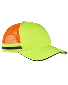 Safety Trucker Cap Big Accessories BA661