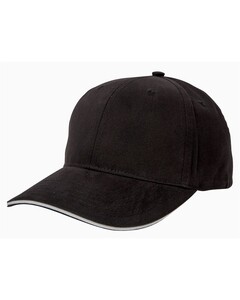 Brushed Twill Sandwich Cap 100% Cotton Big Accessories BX004 100% Cotton