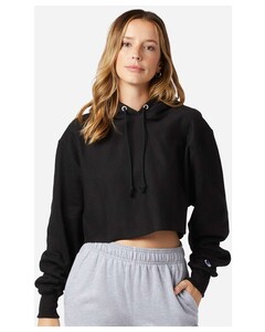 Champion RW01W-Women's Reverse Weave® Hooded Cropped Sweatshirt