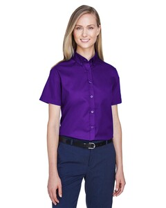 Women's Optimum Short Sleeve Twill Shirt Core 365 78194