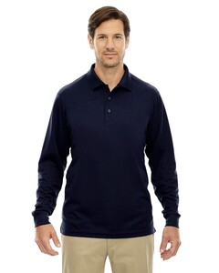 Tall Pinnacle Performance Long Sleeve Piqué Polo Anti-Microbial Core 365 88192T Anti-Microbial