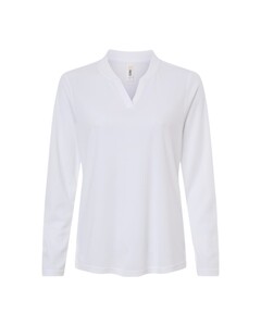 Core 365 CE108LW 3XL-Women's Nova Performance Long Sleeve Pique Polo 3XL