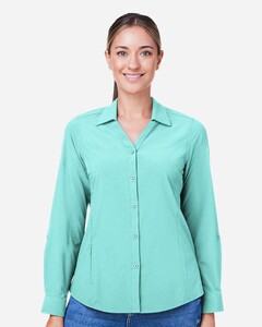 Women's Ultra UVP® Long Sleeve Marina Shirt L Core 365 CE510LW L
