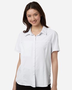 Core 365 CE520W 3XL-Women's UltraUVP Shoreline Short Sleeve Staff Shirt 3XL
