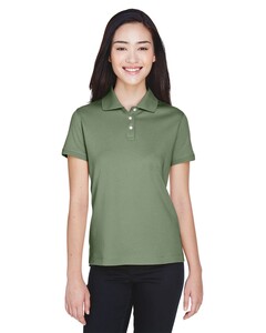 Women's Perfect Pima Interlock Polo Heavy (more than 6oz) Devon & Jones D140SW Heavy (more than 6oz)