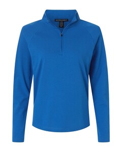 Devon & Jones DG402W Medium (5-6oz)-Women's Seaton Pebble Textured Quarter-Zip Pullover Medium (5-6oz)